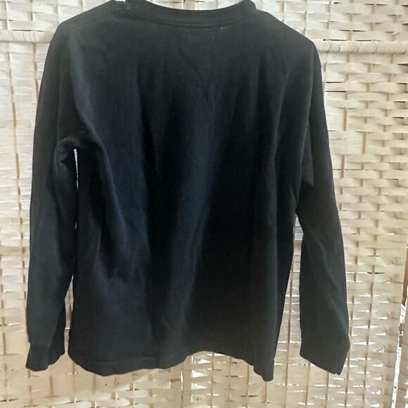 Mojang official Minecraft long sleeve YL 14-16 black euc Creepers gonna creep - Picture 2 of 5